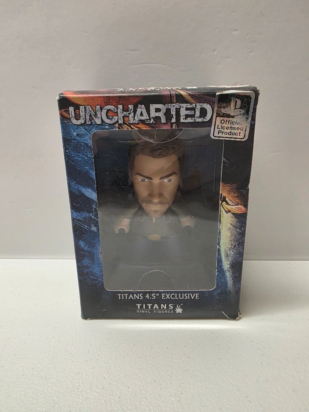 Nathan Drake Uncharted Titans Vinyl Figures 4.5", Arcade Block Exclusive